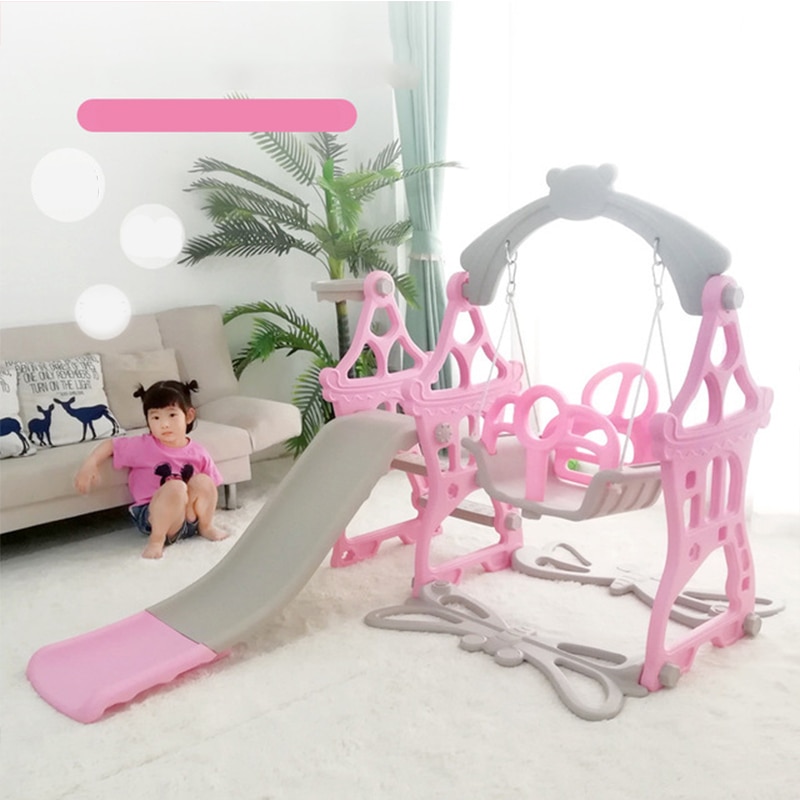 Swing and Slide Set Plastic Playground