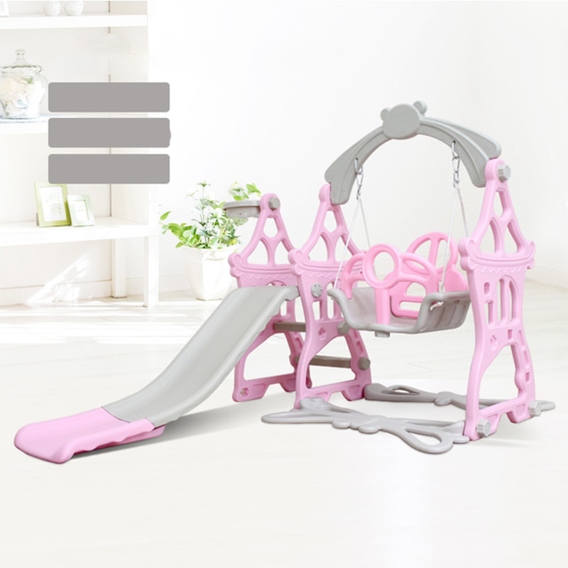 Swing and Slide Set Plastic Playground