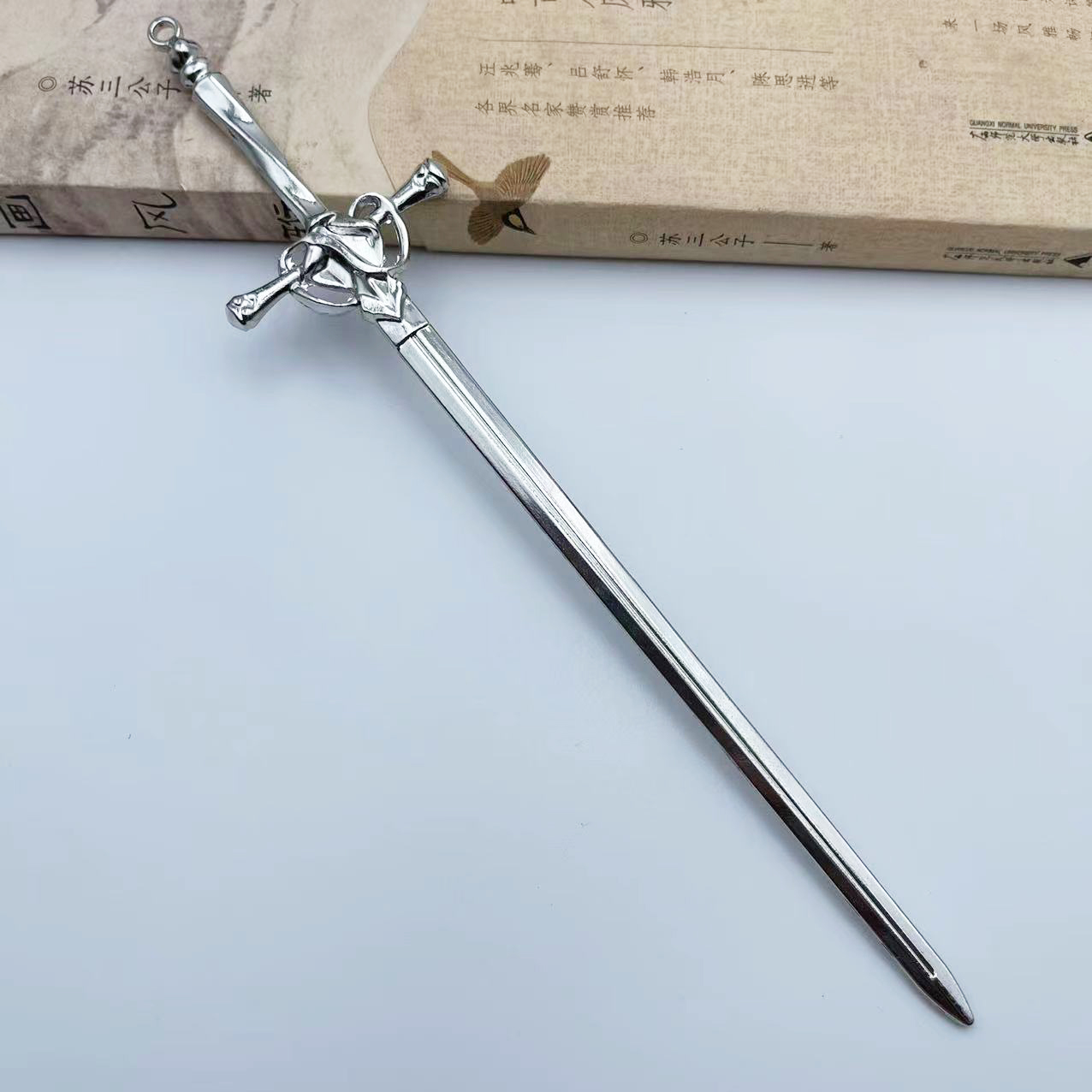 Sword Hair Stick Hairstyling Accessory