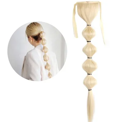 Synthetic Clip In Ponytail Extension