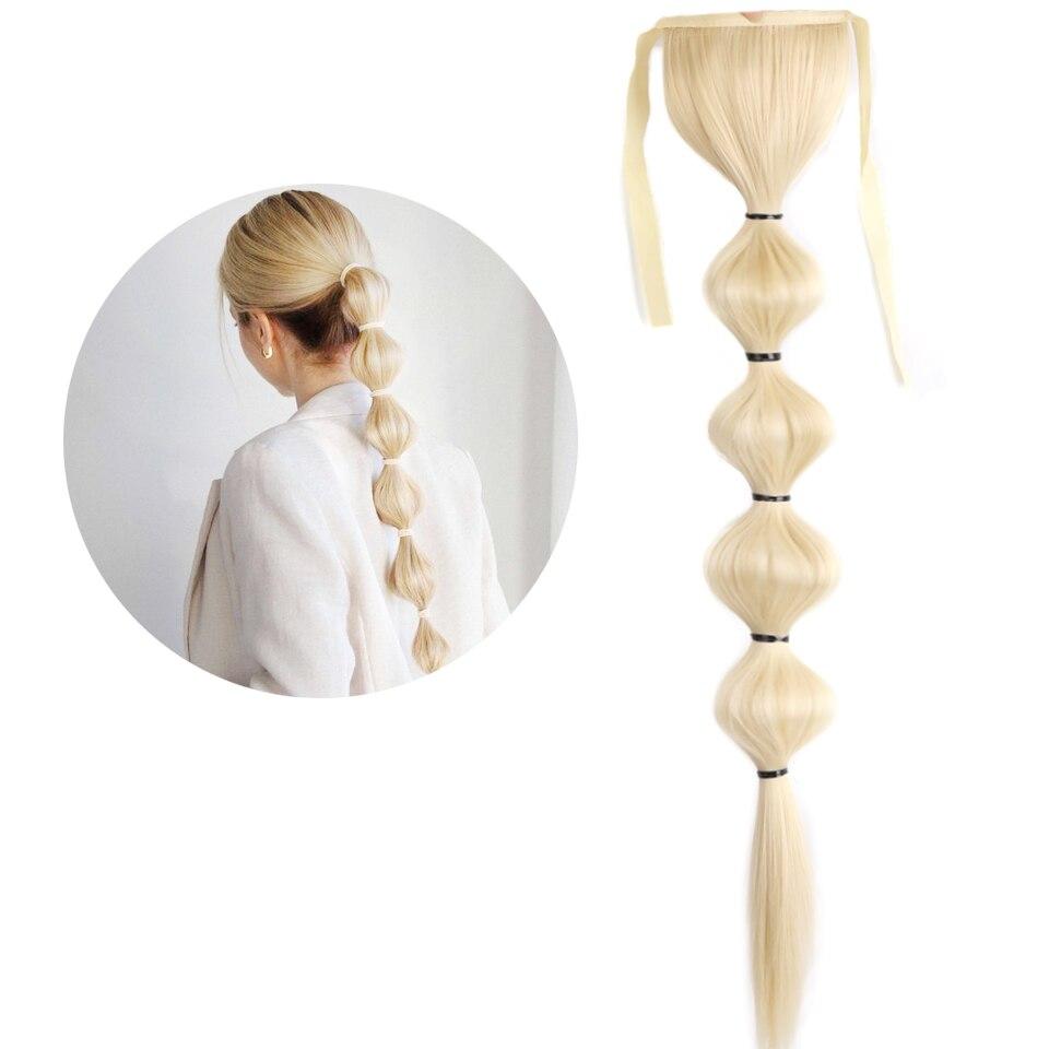 Synthetic Clip In Ponytail Extension