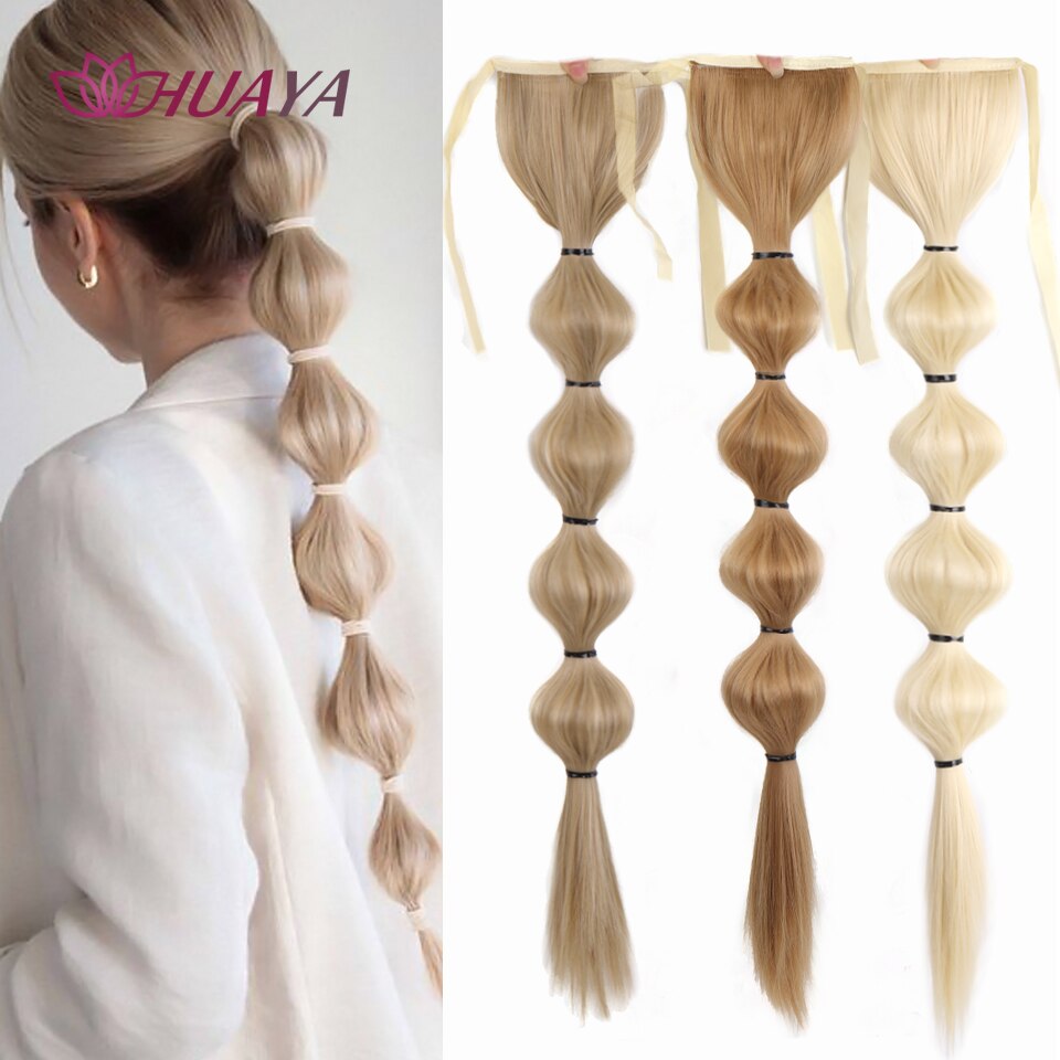 Synthetic Clip In Ponytail Extension