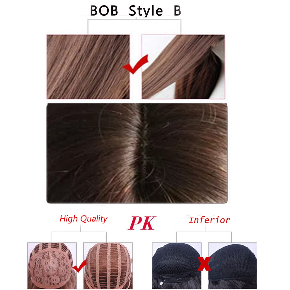 Synthetic Hair Wig Bob Style Synthetic Hair Wig Bob Style