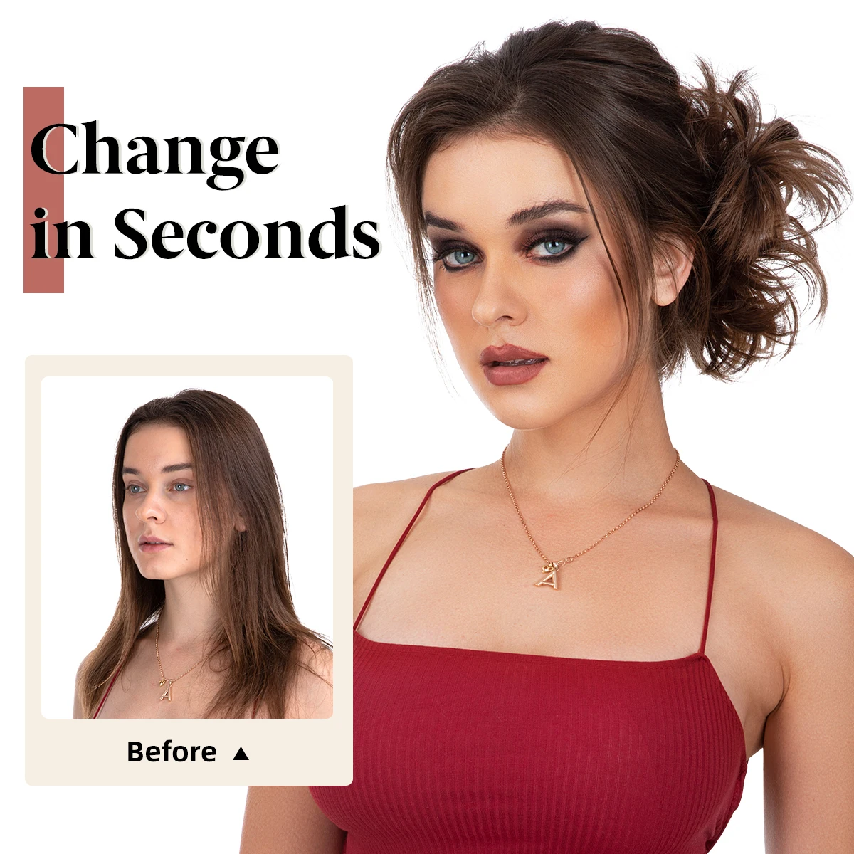 Synthetic Messy Hair Bun Extensions Clip in Hairpieces Curly Hair Chignon Scrunchies Donut Updo Hair Pieces for Women Synthetic Messy Hair Bun Extensions Clip in Hairpieces Curly Hair Chignon Scrunchies Donut Updo Hair Pieces for Women