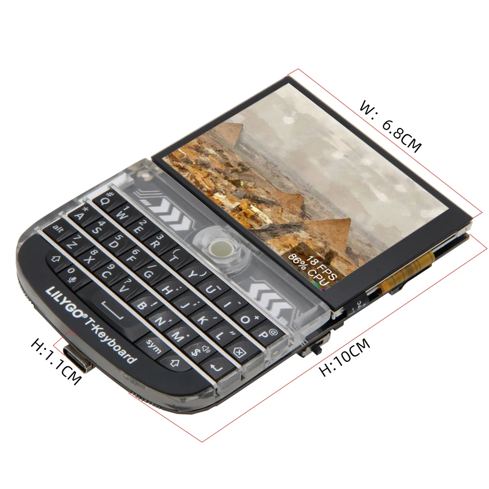 T-Deck ESP32-S3 LoRa Module 2.8 inch LCD Development Board LoRaWAN Long Range 433MHz 868MHz 915MHz With WIFI Bluetooth T-Deck ESP32-S3 LoRa Module 2.8 inch LCD Development Board LoRaWAN Long Range 433MHz 868MHz 915MHz With WIFI Bluetooth