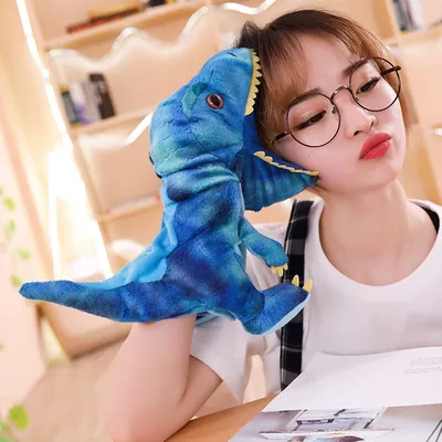 T Rex Hand Puppet Plush Toy