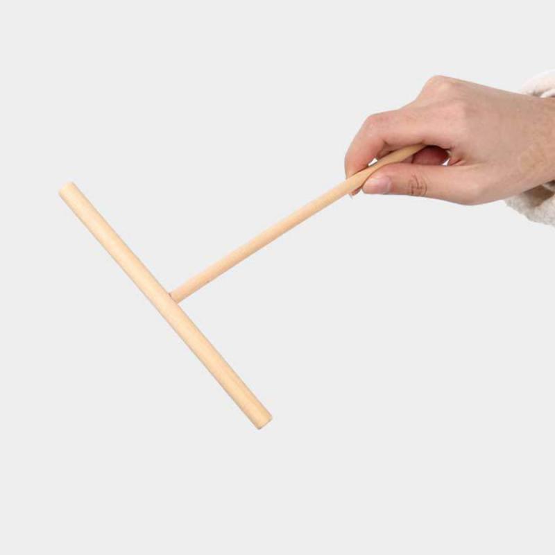 T Shape Wooden Crepe Spreader T Shape Wooden Crepe Spreader