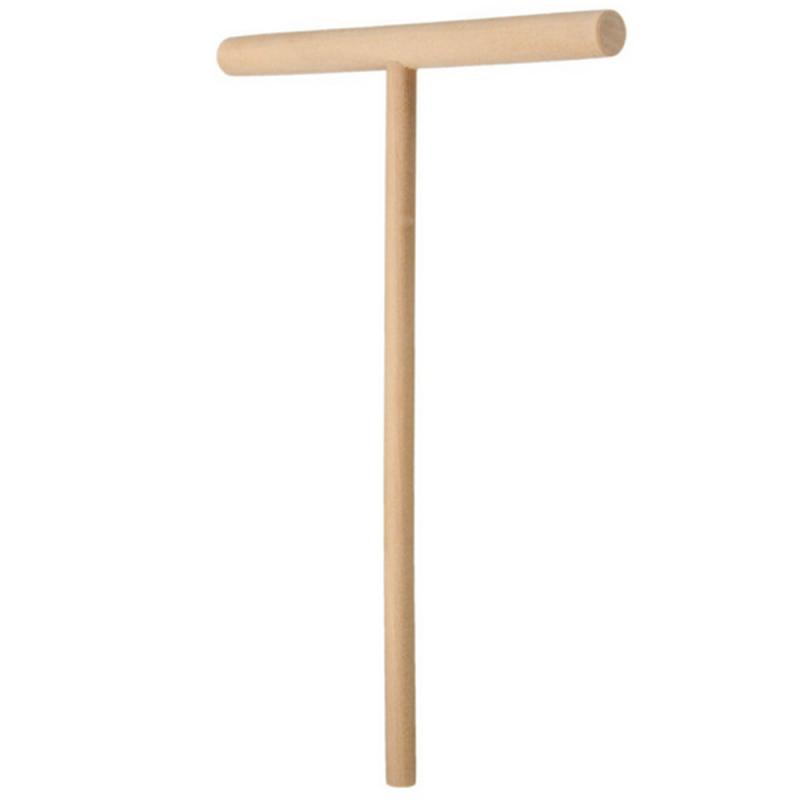 T Shape Wooden Crepe Spreader T Shape Wooden Crepe Spreader