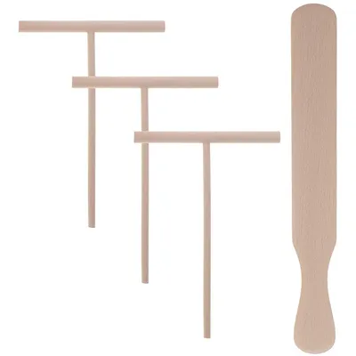 T-Shaped Crepe Spreader Tools (Set of 4 pcs) T-Shaped Crepe Spreader Tools (Set of 4 pcs)