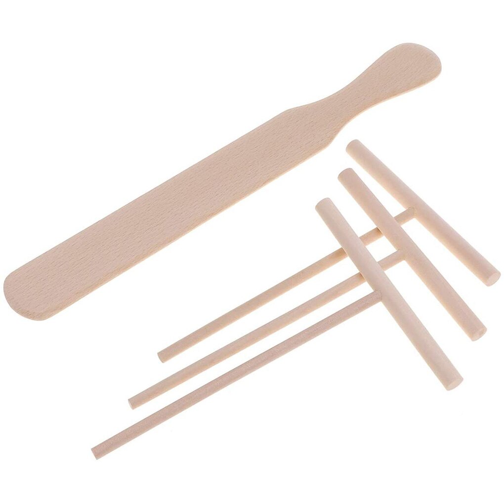 T-Shaped Crepe Spreader Tools (Set of 4 pcs) T-Shaped Crepe Spreader Tools (Set of 4 pcs)