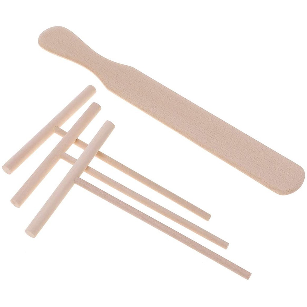 T-Shaped Crepe Spreader Tools (Set of 4 pcs) T-Shaped Crepe Spreader Tools (Set of 4 pcs)