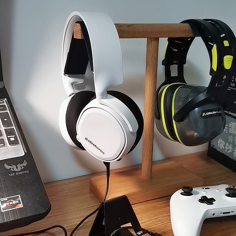 T Shaped Wooden Headphone Holder T Shaped Wooden Headphone Holder