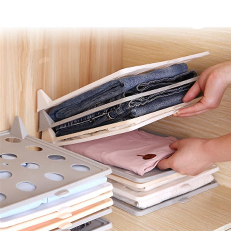 T Shirt Stacker Closet Clothes Organizer (10 pcs)