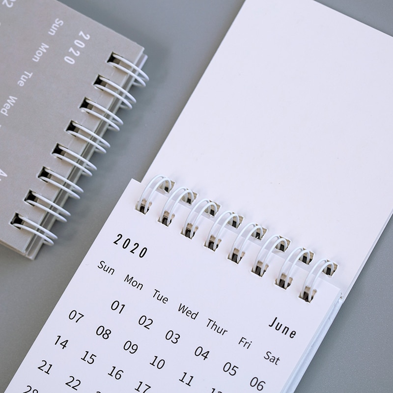 Table Calendar For The Year 2020