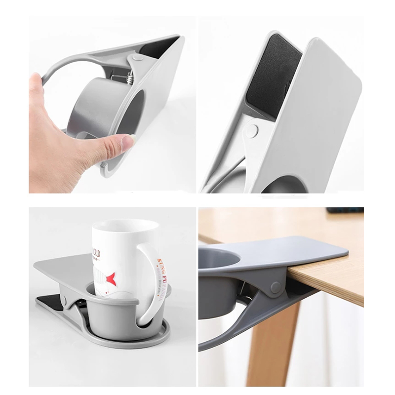 Table Glass Holder Clip Storage
