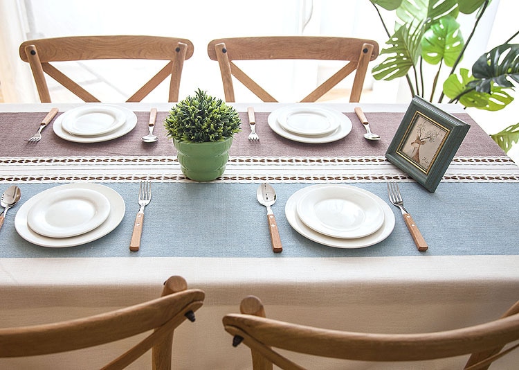 Table Linens Cloth With Tassels