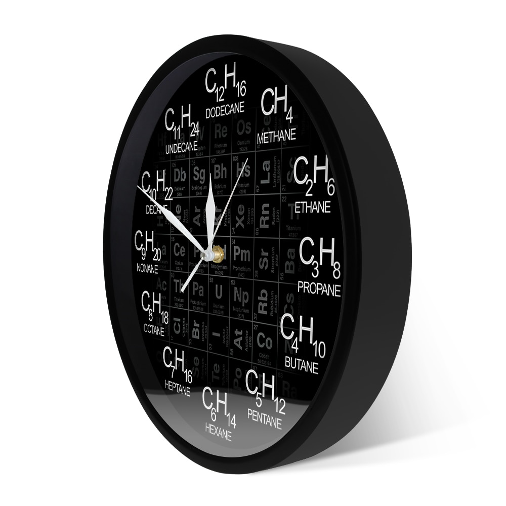 Table of Elements Chemistry Clock Table of Elements Chemistry Clock