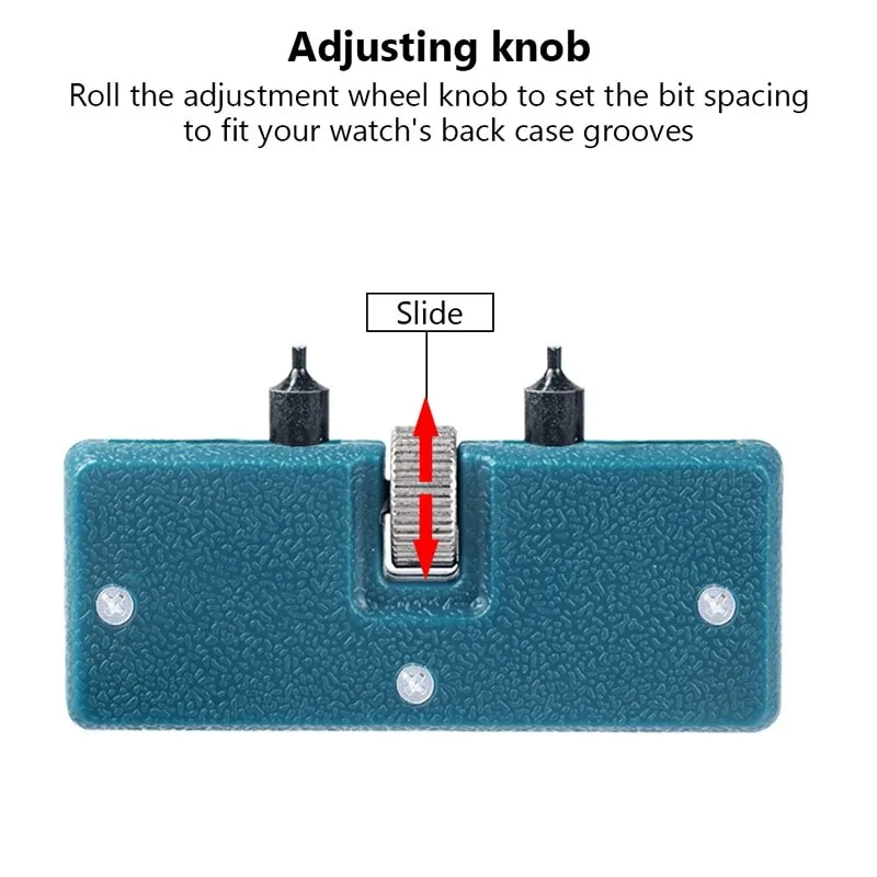 Table Repair Tool Portable Two Foot Meter Opener Open the Back Cover of the Watch and Replace the Battery Round Mouth Table Repair Tool Portable Two Foot Meter Opener Open the Back Cover of the Watch and Replace the Battery Round Mouth