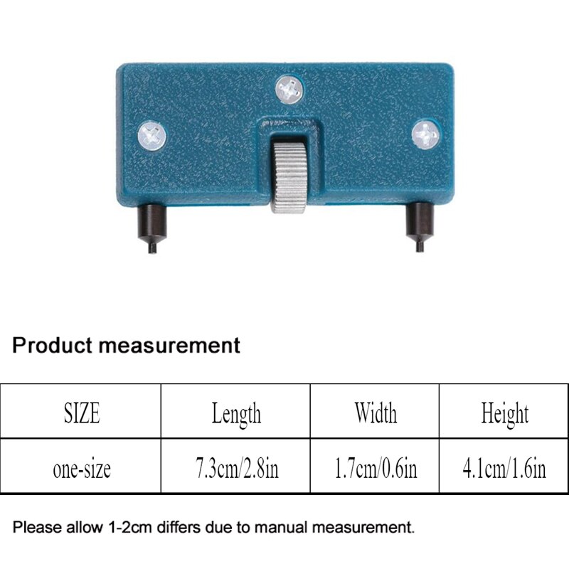 Table Repair Tool Portable Two Foot Meter Opener Open the Back Cover of the Watch and Replace the Battery Round Mouth