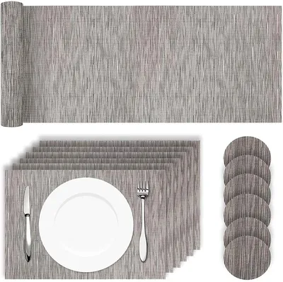 Table Runner and Placemat Set (13 pcs)