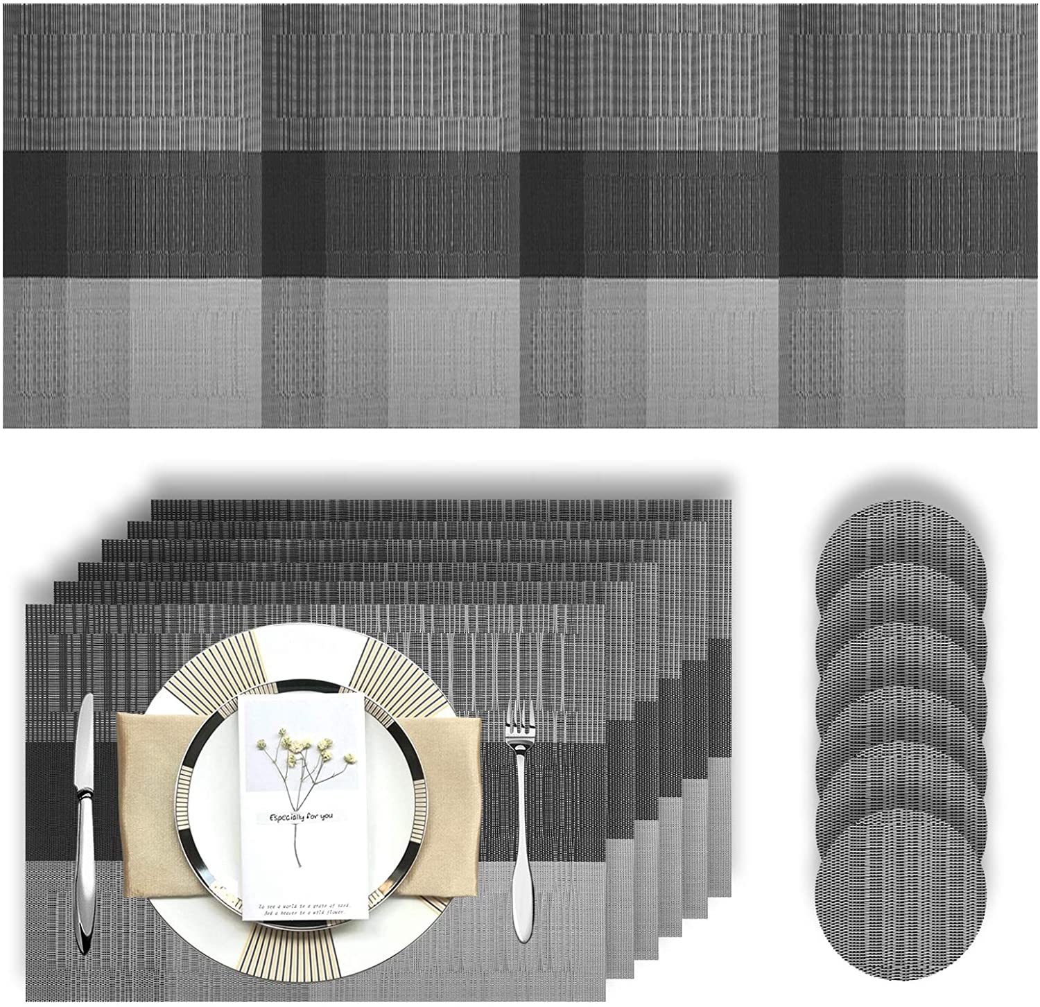 Table Runner and Placemat Set (13 pcs)