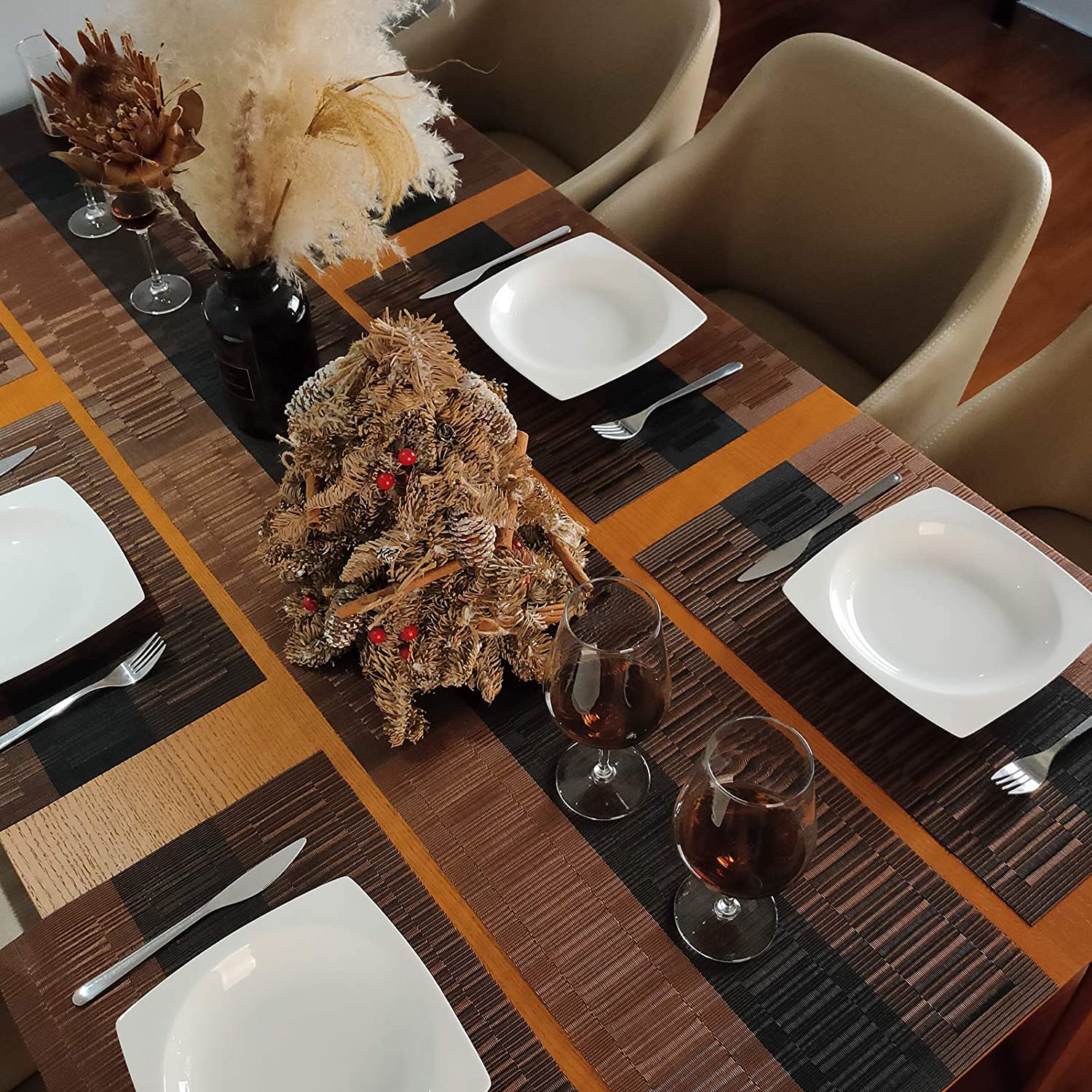 Table Runner and Placemat Set (13 pcs)