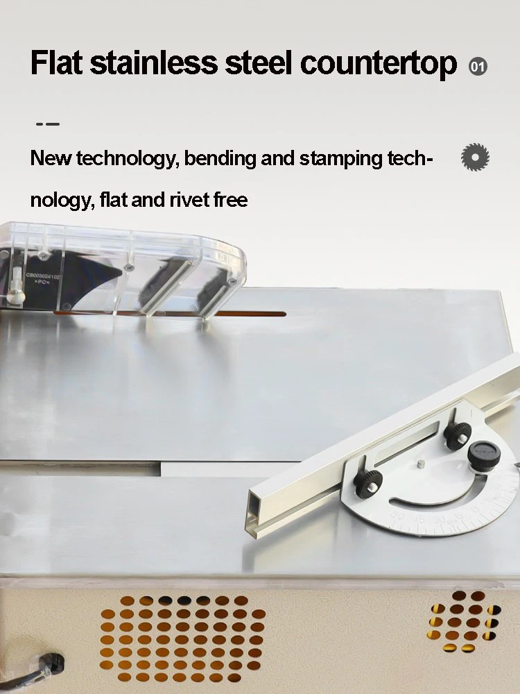 Table Saw Woodworking Household Dust-Free Saw Solid Wood Composite Laminate Floor Cutting Machine Table Saw Woodworking Household Dust-Free Saw Solid Wood Composite Laminate Floor Cutting Machine
