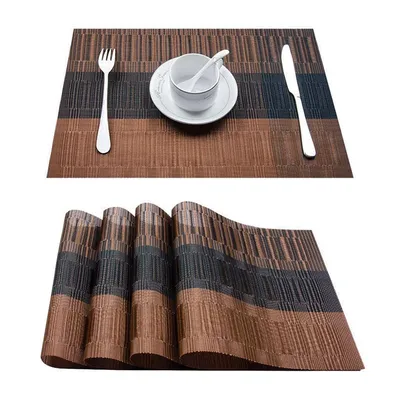 Table Setting PVC Placemats Set