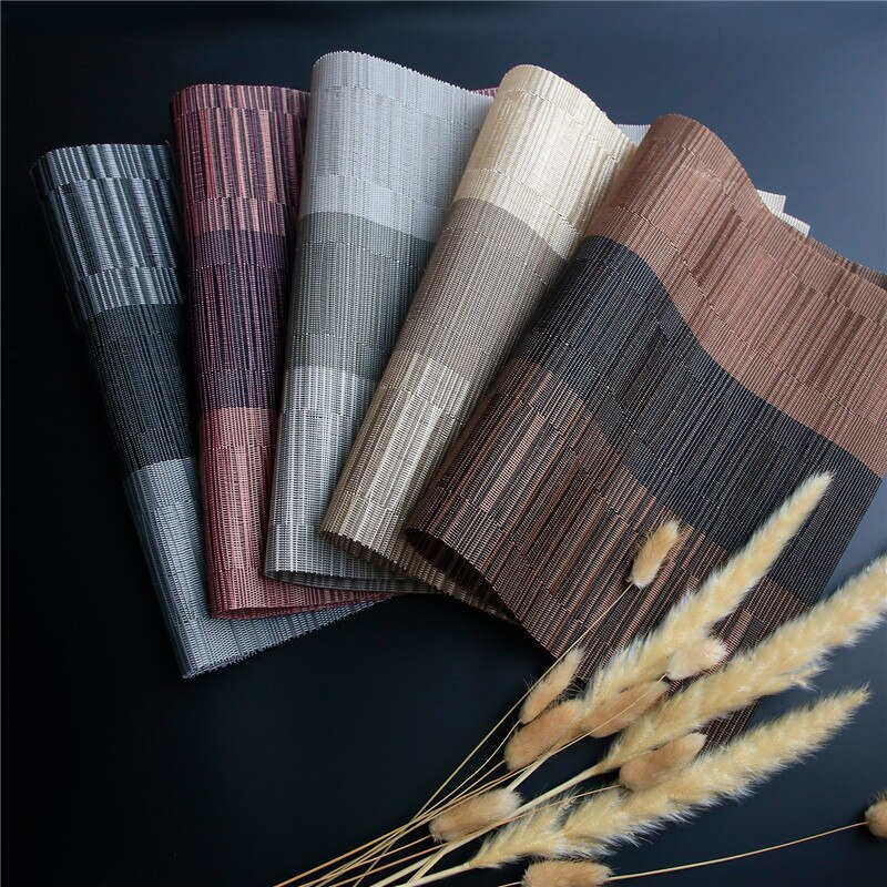 Table Setting PVC Placemats Set