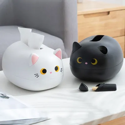 Table Top Cat Tissue Holder Table Top Cat Tissue Holder