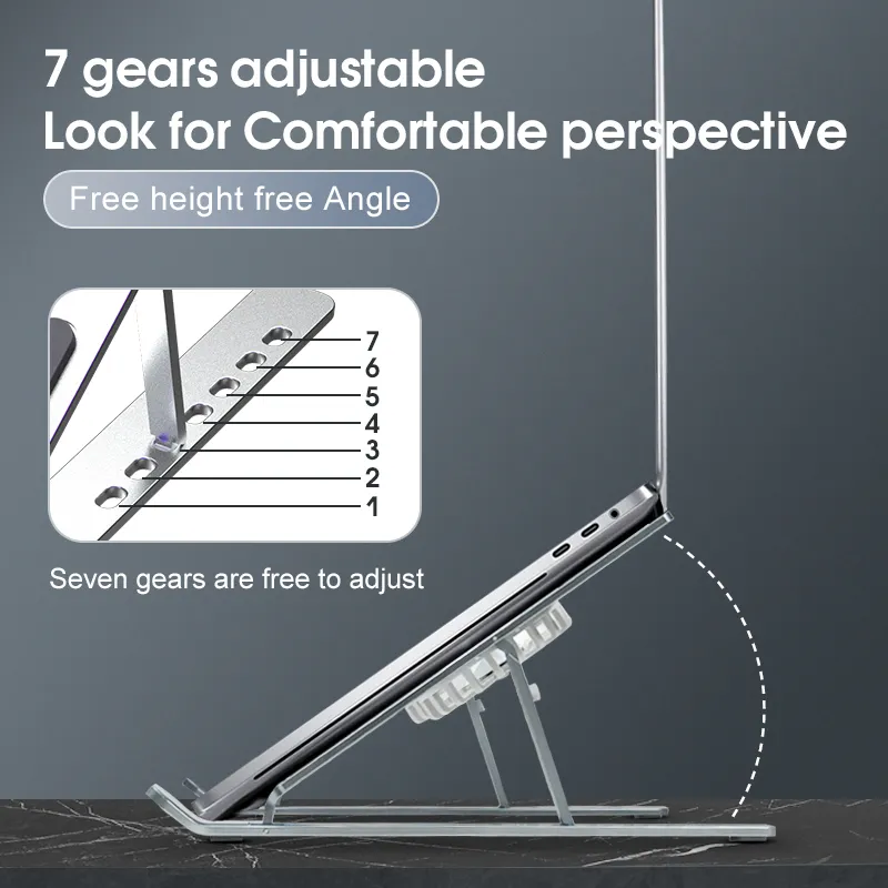 Tablet Bracket Folding Holder For Gaming Notebook Tablet with Cooling Fan Laptop Stand Tablet Bracket Folding Holder For Gaming Notebook Tablet with Cooling Fan Laptop Stand