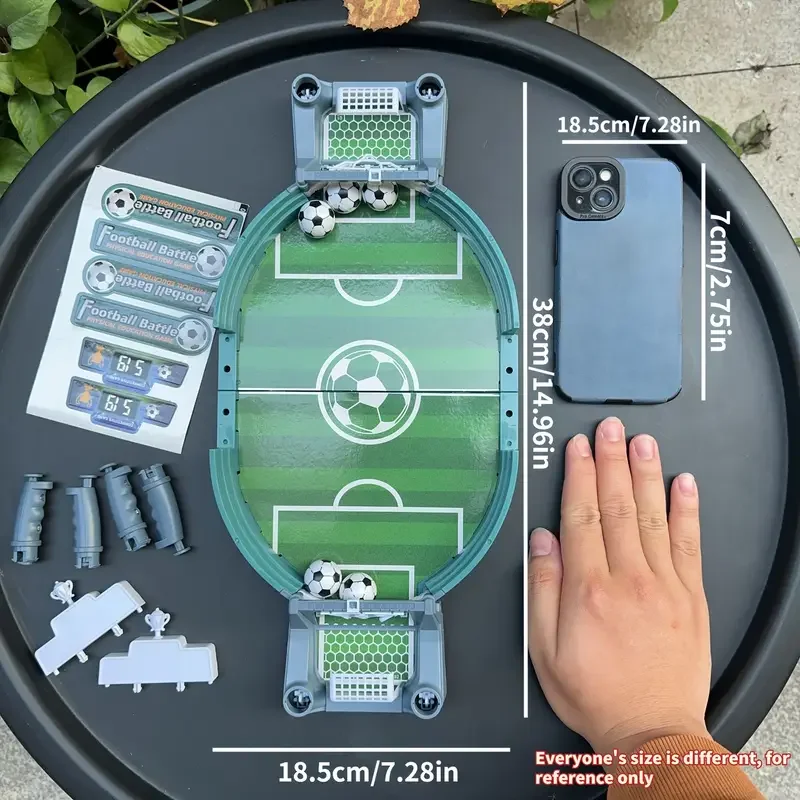 Tabletop Soccer Game for Two Players