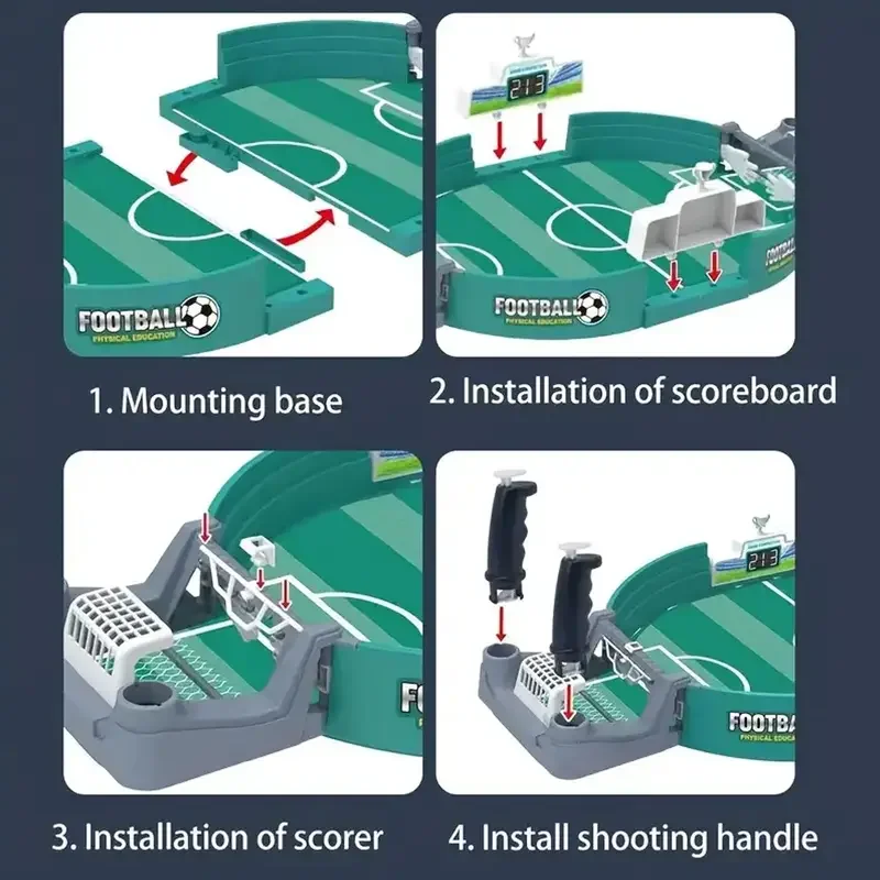 Tabletop Soccer Game for Two Players