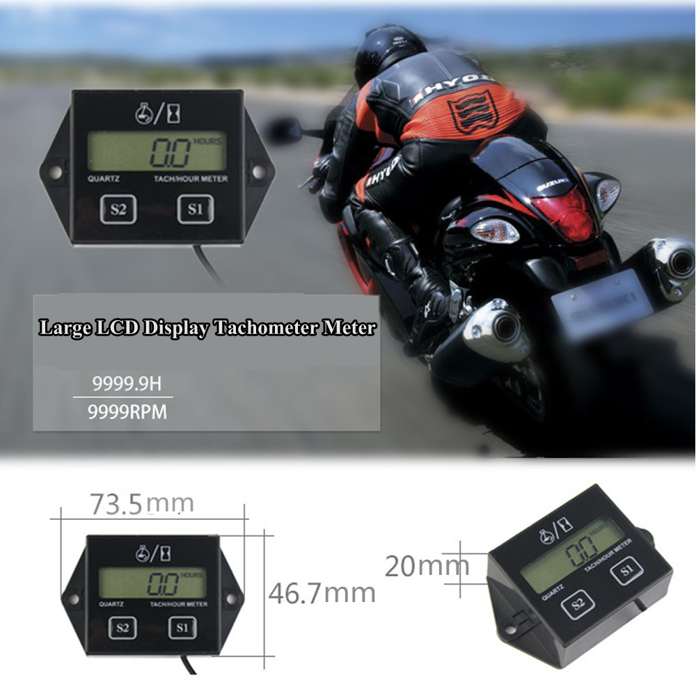 Tachometer Gauge With LCD Display Tachometer Gauge With LCD Display