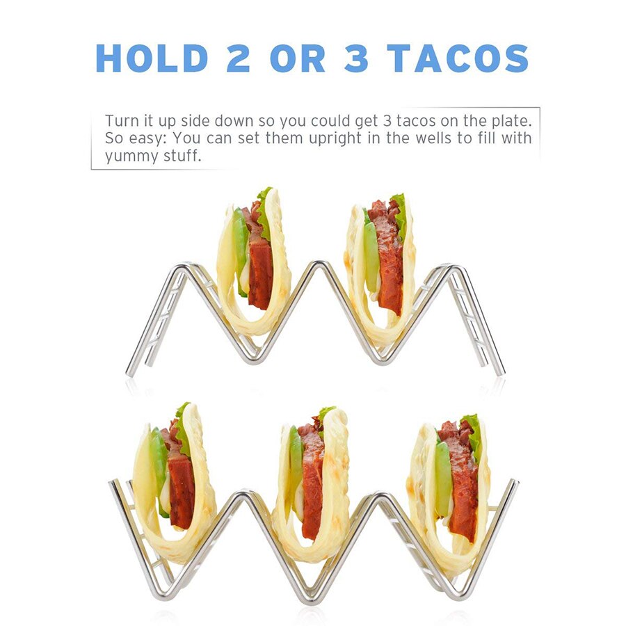 Taco Stands Stainless Steel Taco Holder Taco Stands Stainless Steel Taco Holder