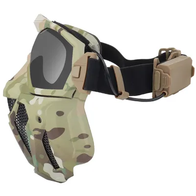 Tactical Airsoft Paintball Face Mask With Fan Breathable Anti-fog Full Face Mask Hunting Shooting Militar Protective Tactical Airsoft Paintball Face Mask With Fan Breathable Anti-fog Full Face Mask Hunting Shooting Militar Protective