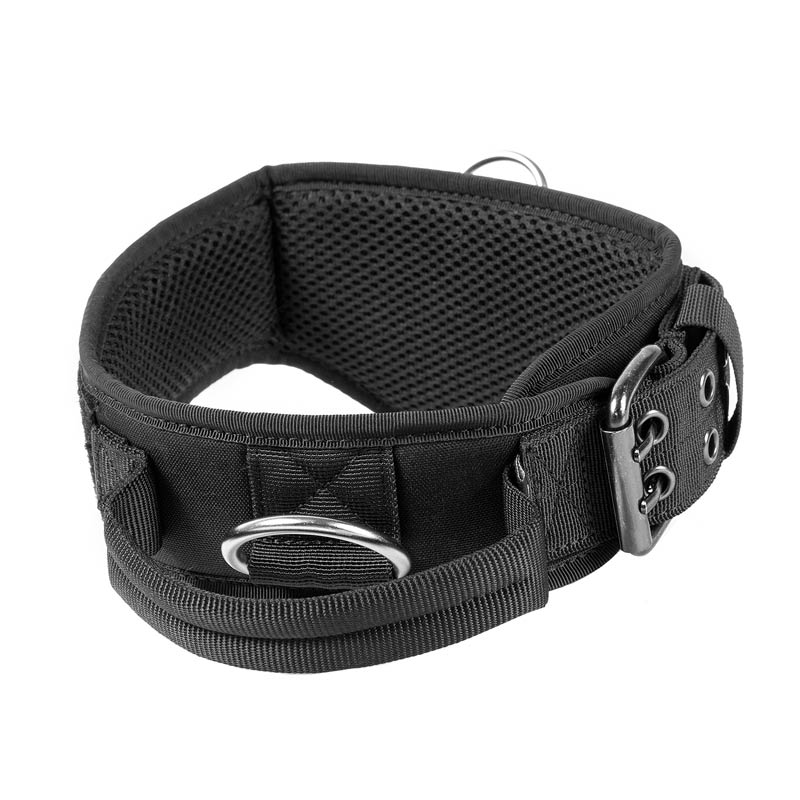 Tactical Dog Collar With Patch Space Tactical Dog Collar With Patch Space