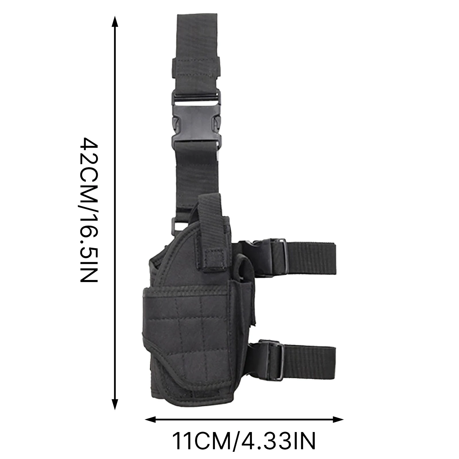 Tactical Gun Holster Right Handed Tactical Thigh Pistol Bag Pouch Legs Harness For All Handguns Hunting Accessory
