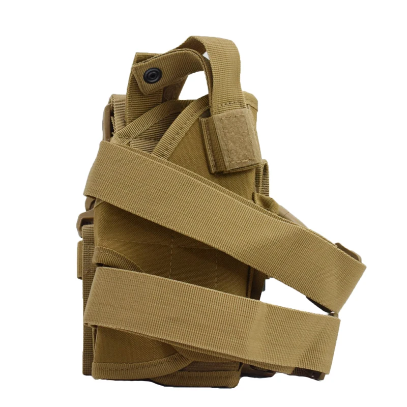 Tactical Gun Holster Right Handed Tactical Thigh Pistol Bag Pouch Legs Harness For All Handguns Hunting Accessory