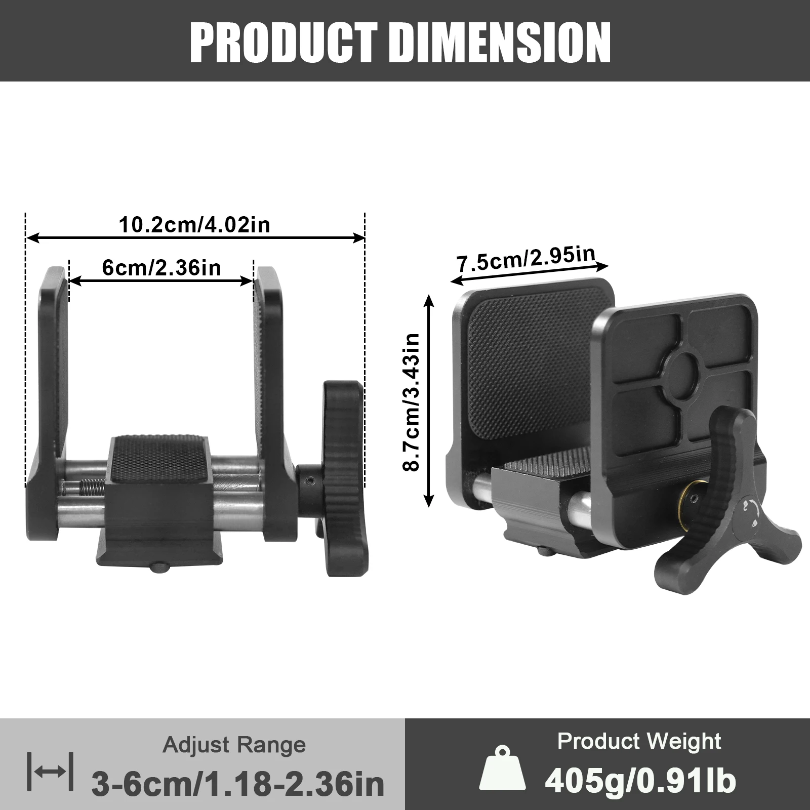 Tactical Gun Rifle Clamp Shooting Tripod Rest Aluminum Shooting Stick Mount Head for Hunting Shooting Target Practice Tactical Gun Rifle Clamp Shooting Tripod Rest Aluminum Shooting Stick Mount Head for Hunting Shooting Target Practice