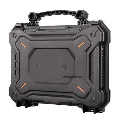Tactical Gun Safety Carry Case Waterproof Shooting Tools Suitcase Military Pistol Safety Storage Hard Shell Box with