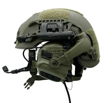 Tactical Headset with Advanced Electronic Noise Reduction and Amplifying Pickup for RAC Rails Tactical Headset with Advanced Electronic Noise Reduction and Amplifying Pickup for RAC Rails
