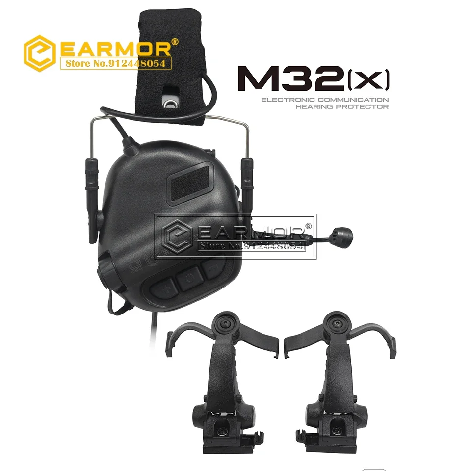Tactical Headset with Advanced Electronic Noise Reduction and Amplifying Pickup for RAC Rails Tactical Headset with Advanced Electronic Noise Reduction and Amplifying Pickup for RAC Rails