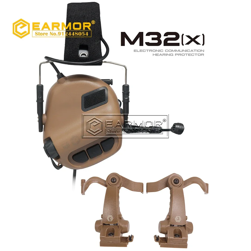 Tactical Headset with Advanced Electronic Noise Reduction and Amplifying Pickup for RAC Rails Tactical Headset with Advanced Electronic Noise Reduction and Amplifying Pickup for RAC Rails