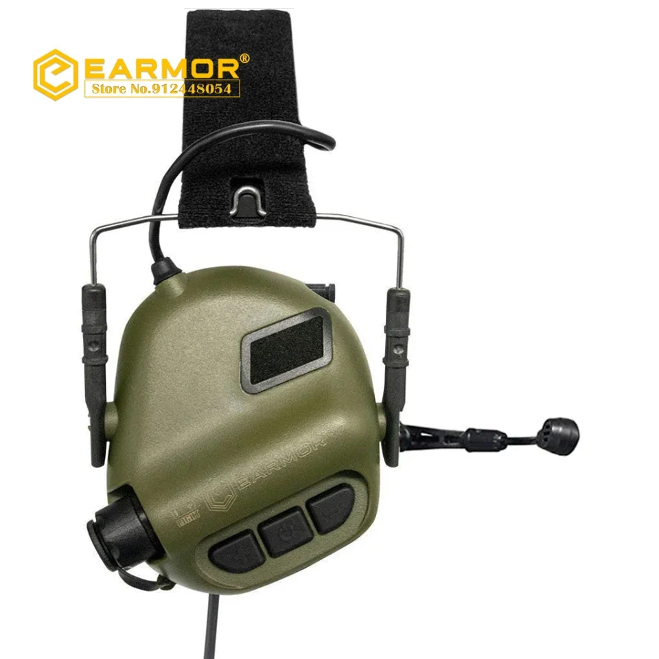Tactical Headset with Advanced Electronic Noise Reduction and Amplifying Pickup for RAC Rails Tactical Headset with Advanced Electronic Noise Reduction and Amplifying Pickup for RAC Rails
