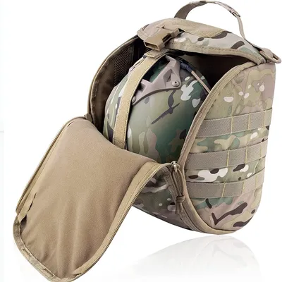 Tactical Helmet Bag Pack,Multi-Purpose Molle Storage Carrying Pouch for Sports Hunting Shooting Combat Helmets Tactical Helmet Bag Pack,Multi-Purpose Molle Storage Carrying Pouch for Sports Hunting Shooting Combat Helmets