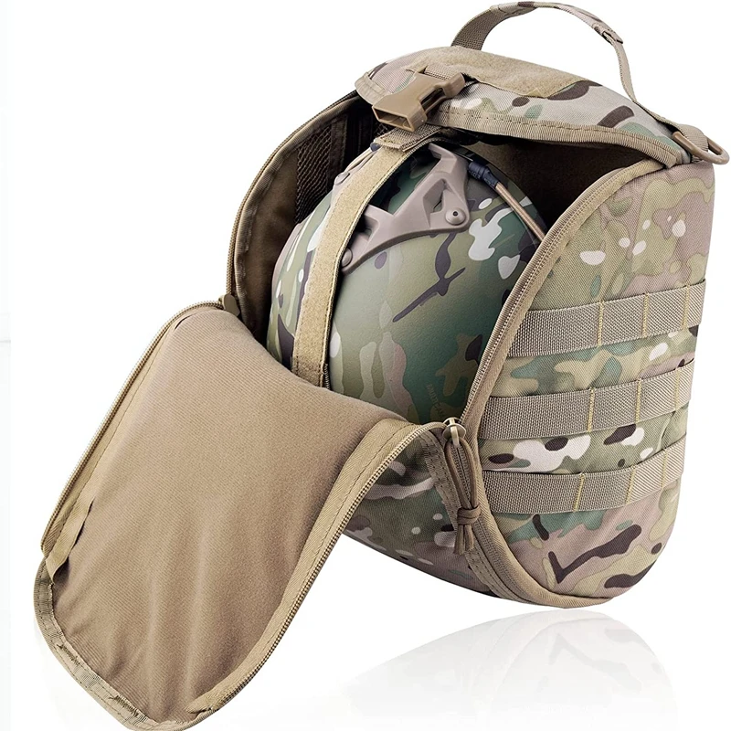 Tactical Helmet Bag Pack,Multi-Purpose Molle Storage Carrying Pouch for Sports Hunting Shooting Combat Helmets Tactical Helmet Bag Pack,Multi-Purpose Molle Storage Carrying Pouch for Sports Hunting Shooting Combat Helmets