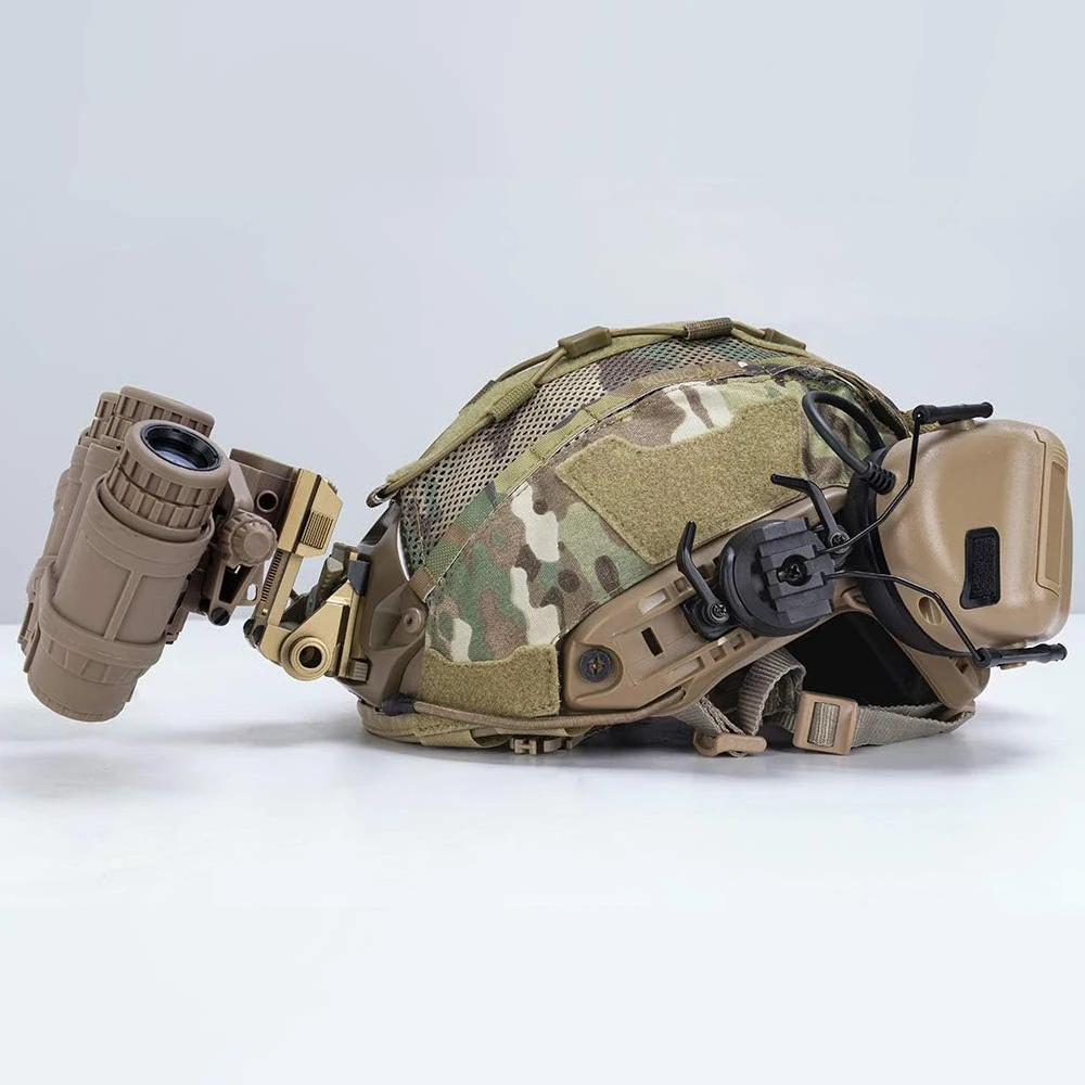 Tactical Helmet Cover Cloth Camo Headwear for Ops-Core Fast Helmets Airsoft Paintball Military Helmet with Elastic Cord Tactical Helmet Cover Cloth Camo Headwear for Ops-Core Fast Helmets Airsoft Paintball Military Helmet with Elastic Cord
