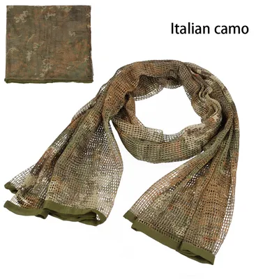 Tactical Mesh Camo Scarf Tactical Mesh Camo Scarf