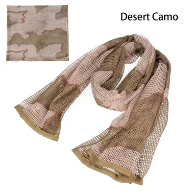 Tactical Mesh Camo Scarf Tactical Mesh Camo Scarf